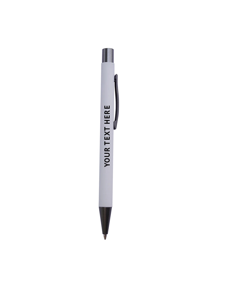White Promotional Pen – Customizable Corporate Giveaway